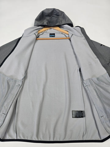 Columbia Triple Canyon™ Grid Fleece Hooded FZ II City Grey. Black Heren M