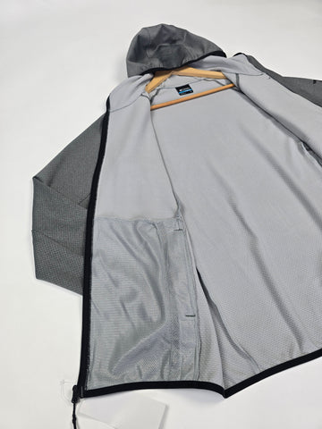 Columbia Triple Canyon™ Grid Fleece Hooded FZ II City Grey. Black Heren M