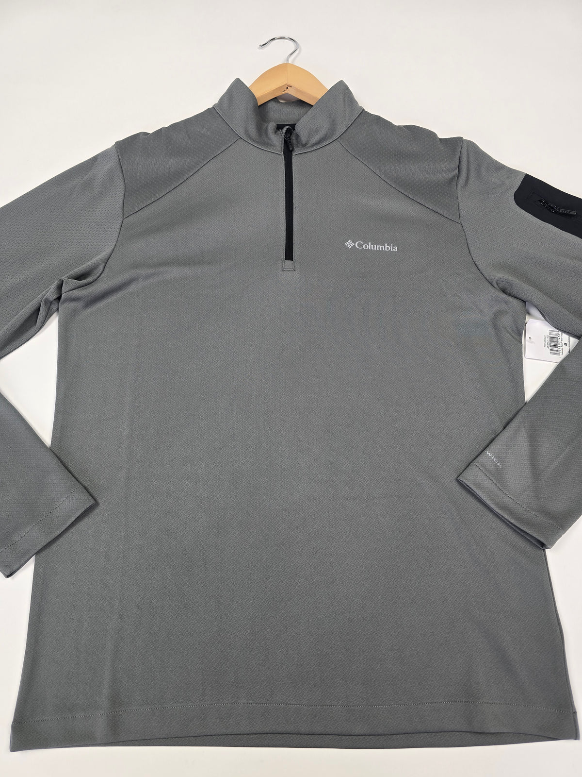 Columbia Columbia Tech™ Knit 1.4 Zip City Grey. Black Heren M
