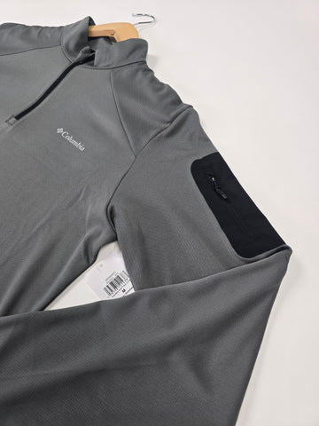 Columbia Columbia Tech™ Knit 1.4 Zip City Grey. Black Heren M