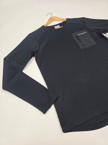 Columbia Columbia Tech™ Knit Long Sleeve Crew Black Heren M