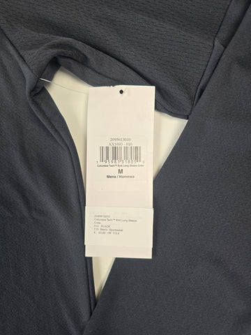 Columbia Columbia Tech™ Knit Long Sleeve Crew Black Heren M