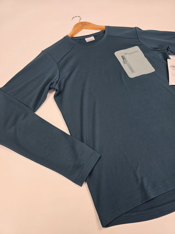 Columbia Columbia Tech™ Knit Long Sleeve Crew Everblue. Crushed Blue Heren M