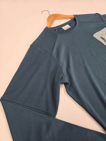 Columbia Columbia Tech™ Knit Long Sleeve Crew Everblue. Crushed Blue Heren M