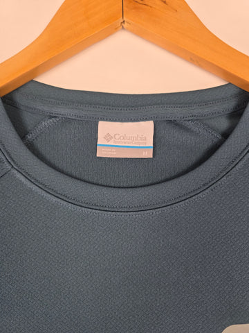 Columbia Columbia Tech™ Knit Long Sleeve Crew Everblue. Crushed Blue Heren M