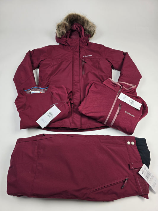 Columbia Ava Alpine™ II Ski Set Rich Wine Dames M