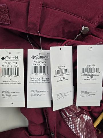 Columbia Ava Alpine™ II Ski Set Rich Wine Dames M