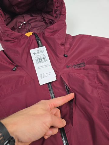 Columbia Cirque Bowl™ Ski Set Rich Wine Dames M