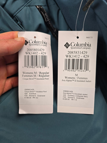 Columbia Ava Alpine™ II Ski Set Everblue Navy Dames M