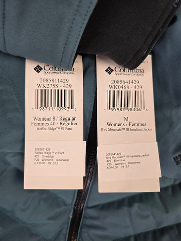 Columbia Bird Mountain™ III Ski Set Everblue Dames M