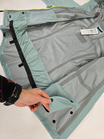 Columbia Platinum Peak™ II 3L Shell Ski Set Crushed Blue Dames M