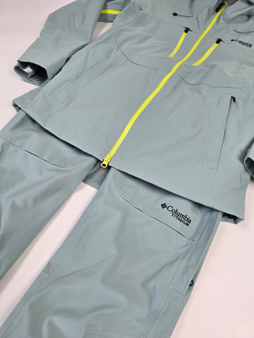 Columbia Platinum Peak™ II 3L Shell Ski Set Crushed Blue Dames M