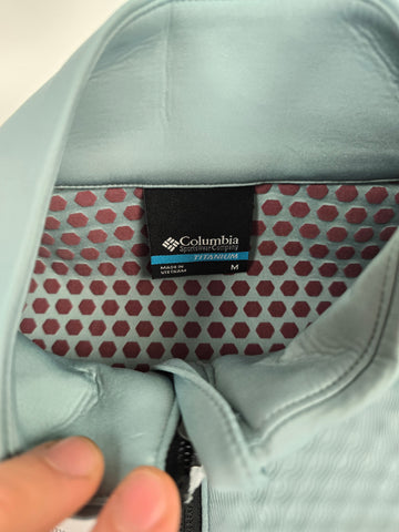 Columbia Platinum Peak™ II 3L Shell Ski Set Crushed Blue Dames M