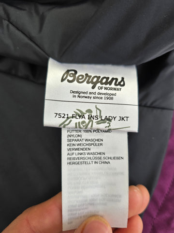 Bergans tussenjas Paars Dames S