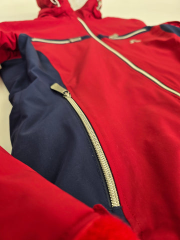 J.Lindeberg Skijas Dermizax Wijnrood Dames XL