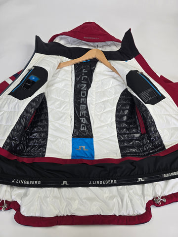 J.Lindeberg Skijas Dermizax Wijnrood Dames XL