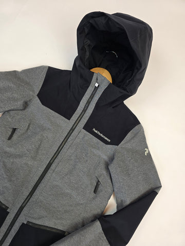 Peak Performance Skijas Grijs Zwart Dames S