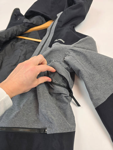 Peak Performance Skijas Grijs Zwart Dames S