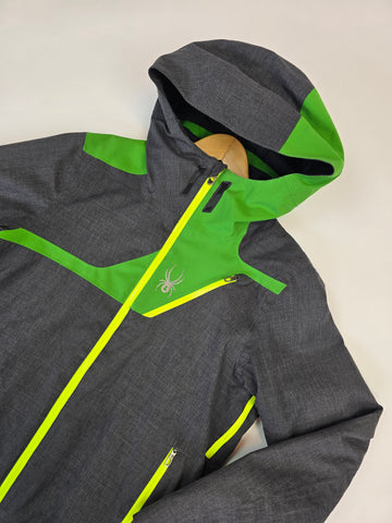 Spyder Skijas Grijs Groen Thinsulate Heren S