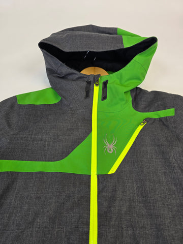 Spyder Skijas Grijs Groen Thinsulate Heren S