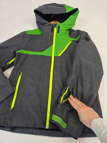 Spyder Skijas Grijs Groen Thinsulate Heren S