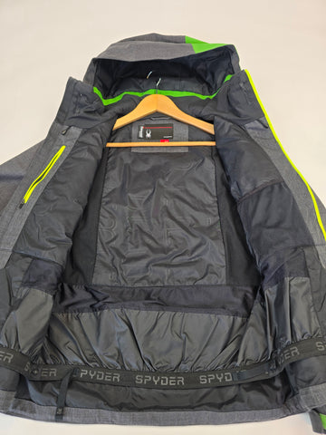 Spyder Skijas Grijs Groen Thinsulate Heren S