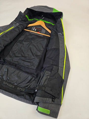 Spyder Skijas Grijs Groen Thinsulate Heren S