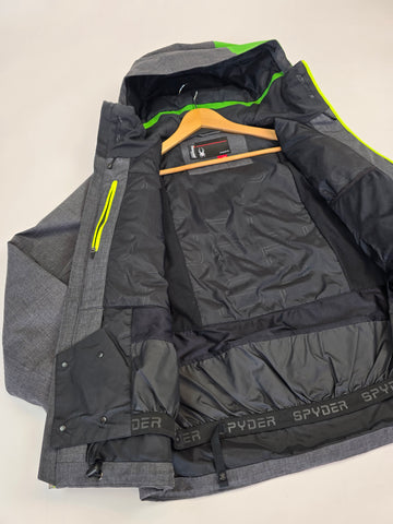 Spyder Skijas Grijs Groen Thinsulate Heren S