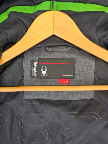 Spyder Skijas Grijs Groen Thinsulate Heren S