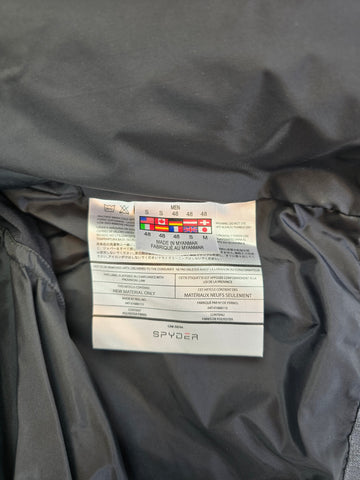 Spyder Skijas Grijs Groen Thinsulate Heren S