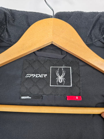 Spyder Donsjas Zwart Dames XS