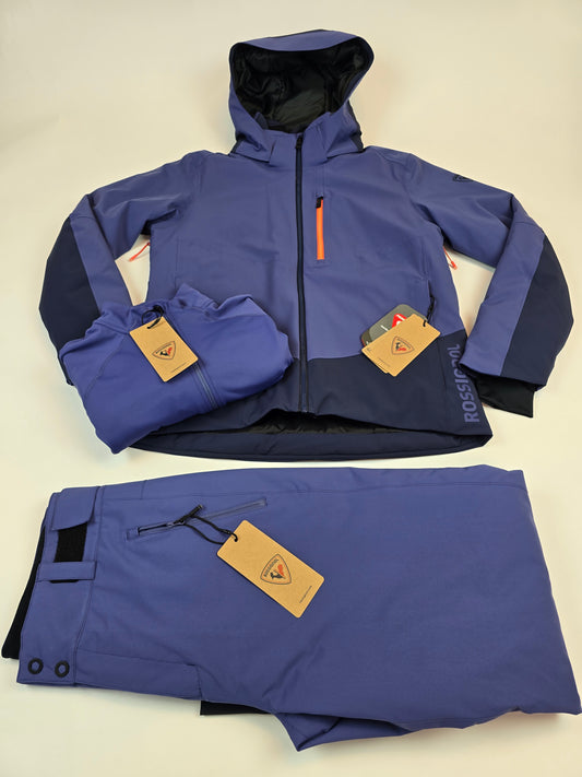 Rossignol Blackside Ski Set Future Blue Heren M