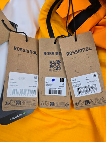 Rossignol Ciastel Ski Set Saffron Ylw Heren M