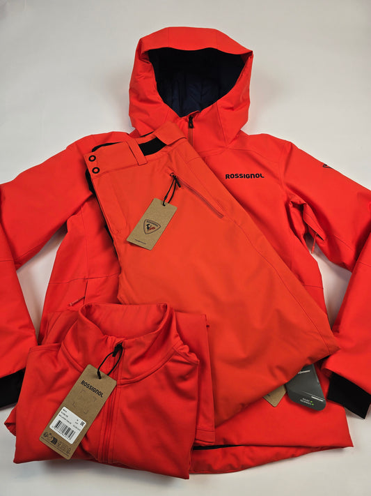 Rossignol Rochrun Insulated Ski Set Golden Gate Heren M