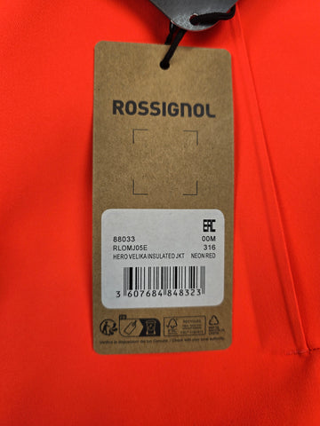 Rossignol Hero Velika Insulated Jkt Neon Red Heren M