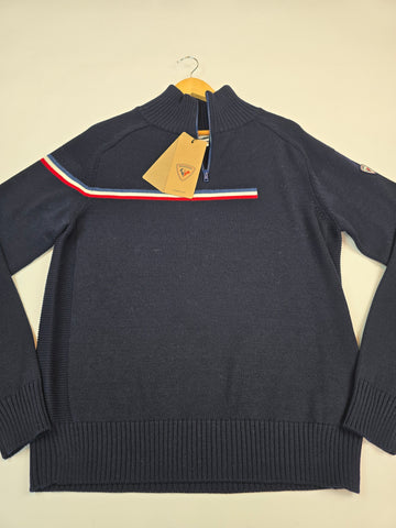 Rossignol Odysseus Hz Merino Sweater Dark Navy Heren M