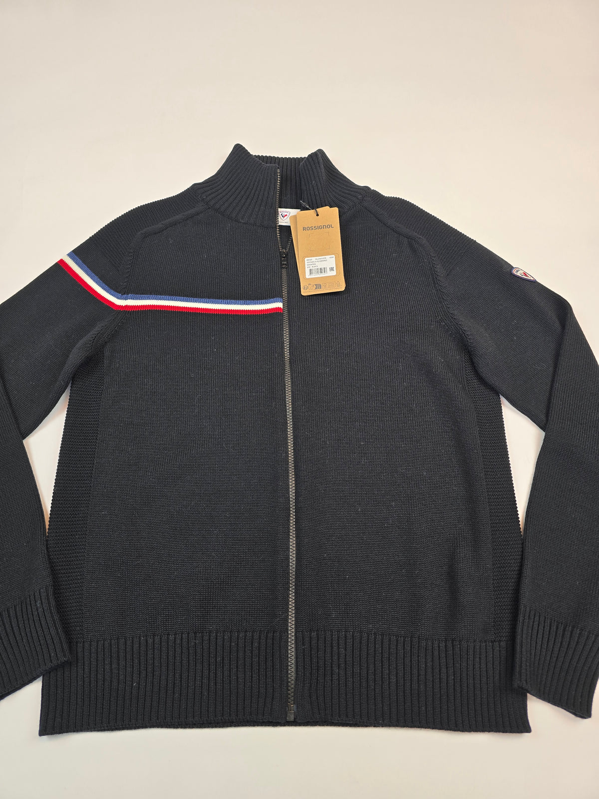 Rossignol Odysseus Fz Merino Sweater Black Heren M