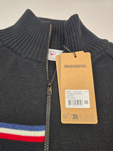 Rossignol Odysseus Fz Merino Sweater Black Heren M