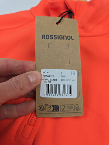Rossignol W Mid Layer Stretch Hz Orange Flame Dames S