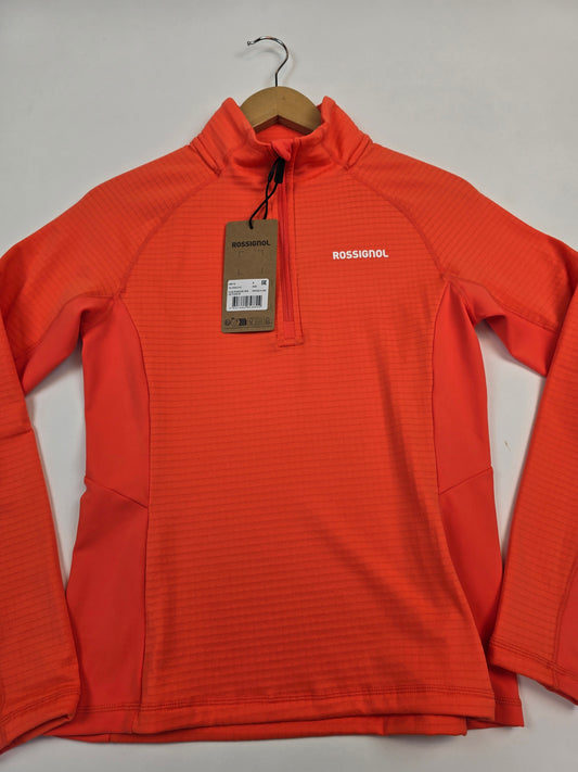 Rossignol W Blackside Mix Hz Fleece Orange Flame Dames S