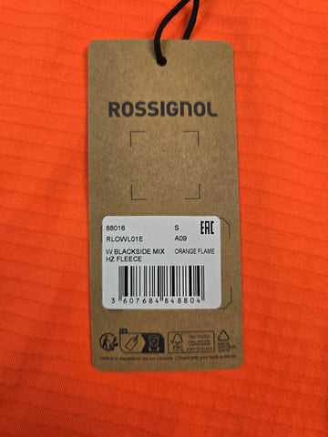 Rossignol W Blackside Mix Hz Fleece Orange Flame Dames S