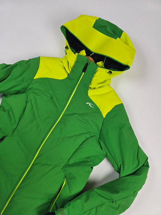 Kjus Premium Down Skijas Groen Geel Dames XS