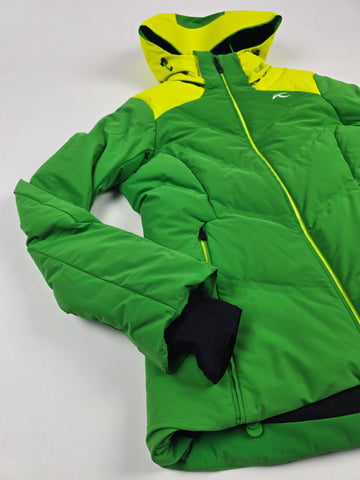 Kjus Premium Down Skijas Groen Geel Dames XS