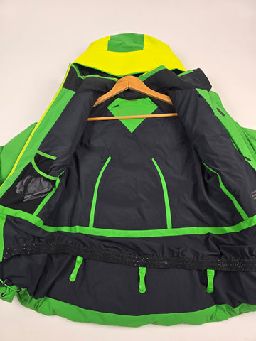 Kjus Premium Down Skijas Groen Geel Dames XS