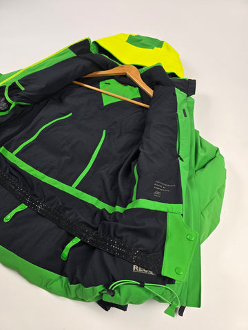 Kjus Premium Down Skijas Groen Geel Dames XS