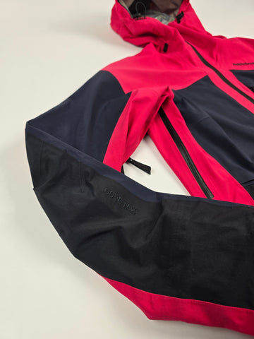 Peak Performance Gore-tex Graviti 3L Skipak Grav Roze Zwart Dames S