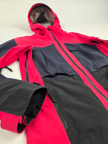 Peak Performance Gore-tex Graviti 3L Skipak Grav Roze Zwart Dames S