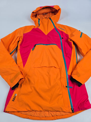 Peak Performance Gore-tex Heli 2L Skipak Oranje Roze Dames L