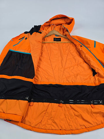 Peak Performance Gore-tex Heli 2L Skipak Oranje Roze Dames L