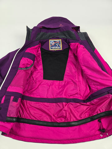 Tenson Skipak Paars Zwart Dames Jas S Broek M